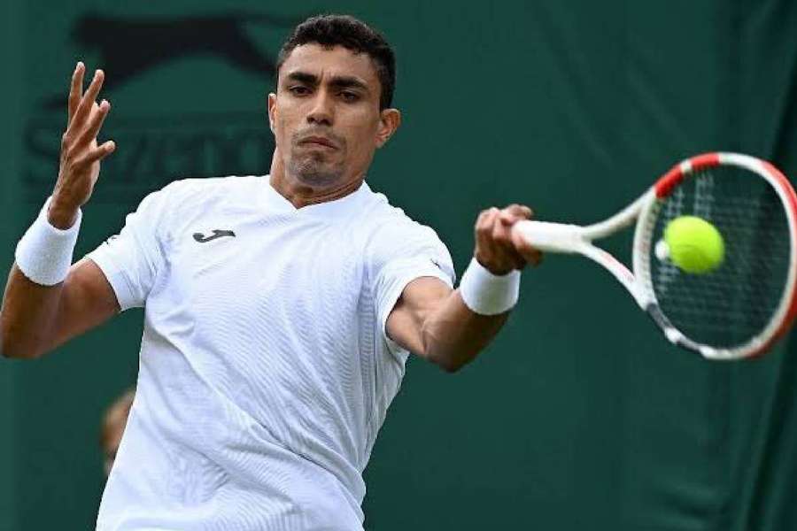 Esta foi a quinta participação do brasileiro em Wimbledon