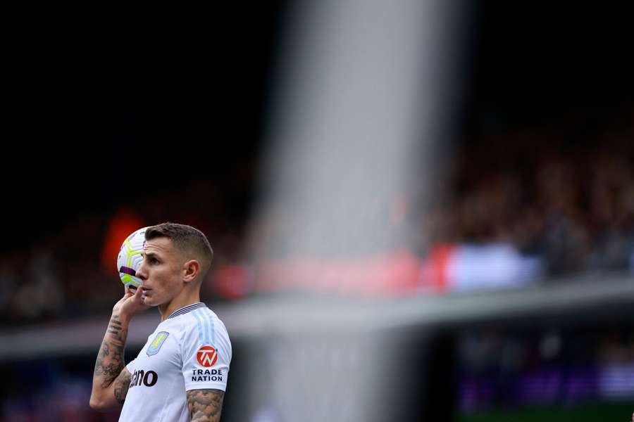 Lucas Digne le week-end dernier en Premier League.