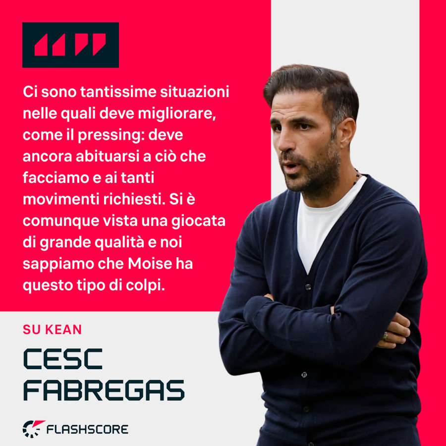 Le parole di Fabregas Le parole di Fabregas