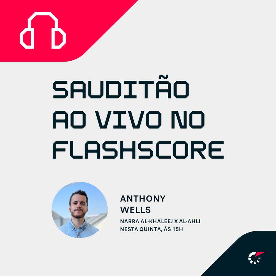 Anthony Wells transmite as emoções do Sauditão