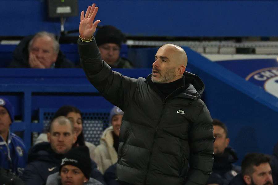 Chelsea manager Enzo Maresca
