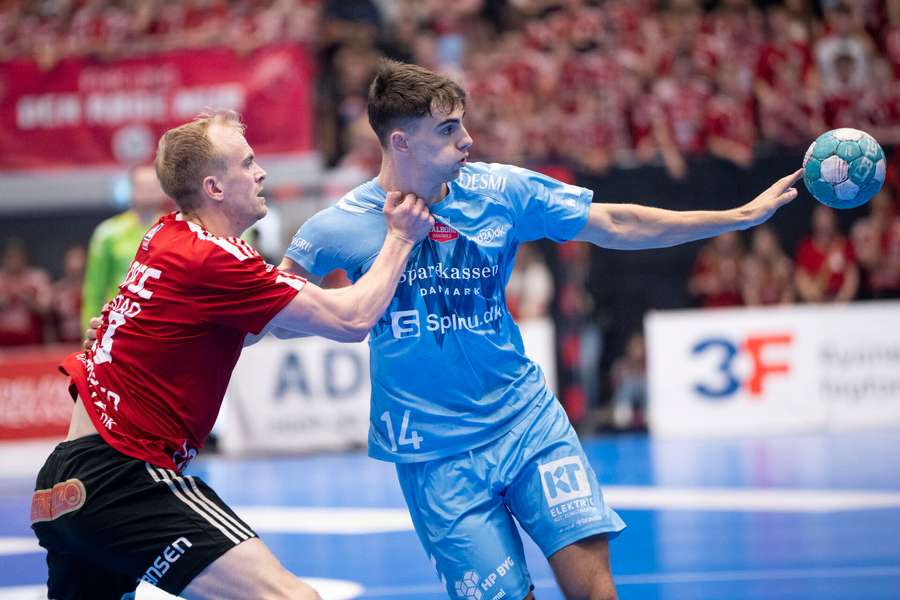 Mads Hoxer skiftede i 2022 til Aalborg Håndhold fra Mors-Thy Håndbold.