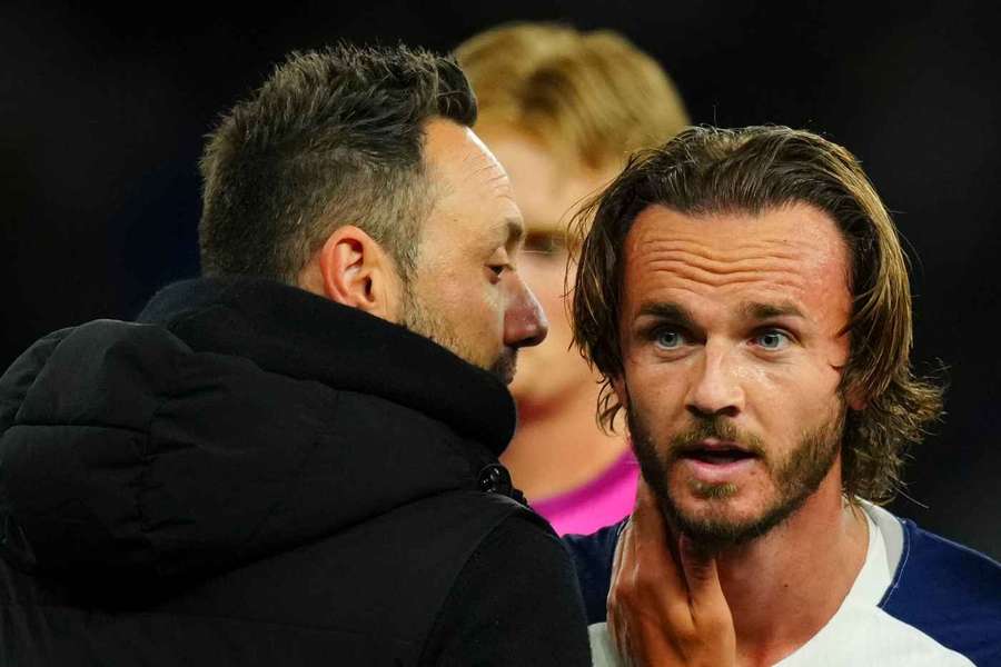 Spurs get Maddison boost ahead of Palace clash