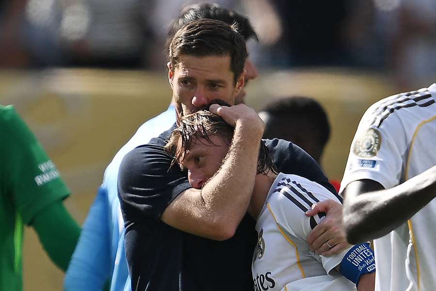 Xabi Alonso und der scheidende Luka Modric.