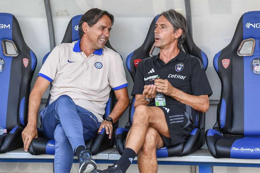 Bratři Simone a Fillipo Inzaghi. Bratři Simone a Fillipo Inzaghi.