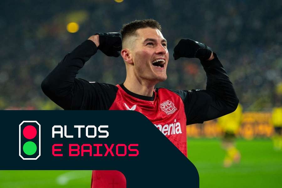 Patrik Schick está em boa forma no Bayer Leverkusen