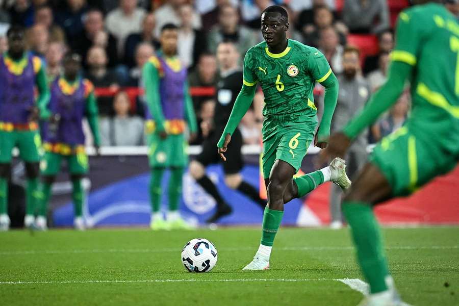 Habib Diarra a marqué le deuxième but du Sénégal face à l'Angleterre. 