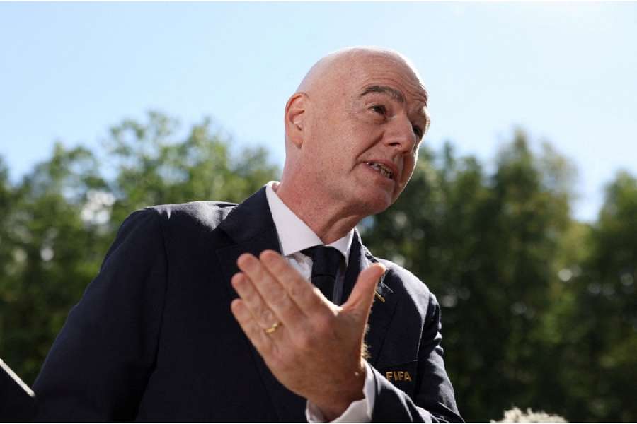 Gianni Infantino has been under pressure lately