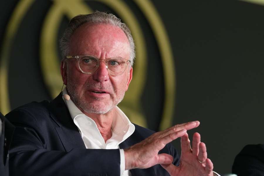 Karl-Heinz Rummenigge beim Globe Soccer Forum.