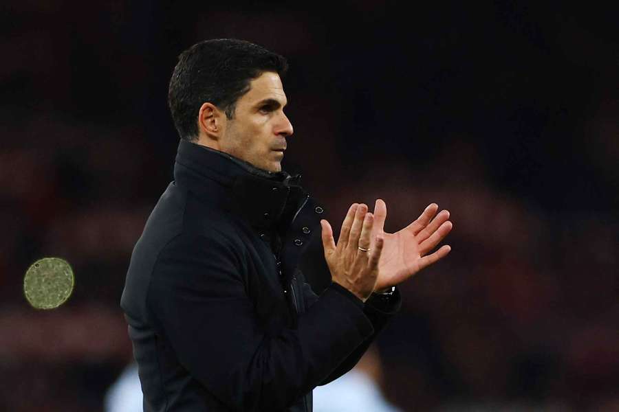 Arsenal boss Mikel Arteta