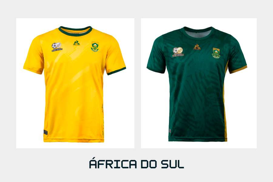 As sul-africanas usam Le Coq Sportif