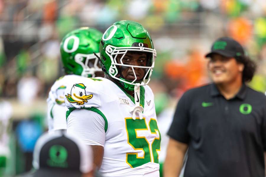 Oregon defensive lineman A'mauri Washington (2026)