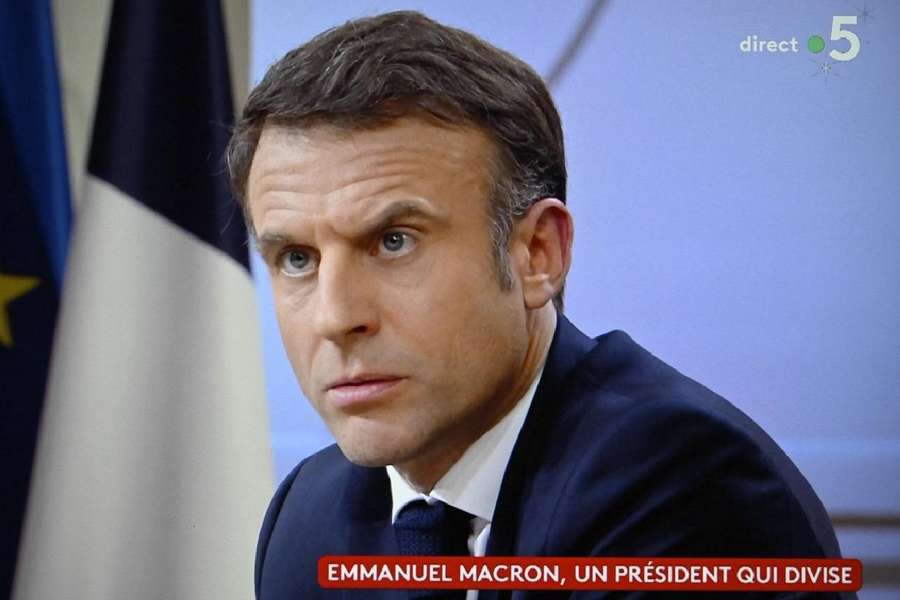 Macron concedeu entrevista ao canal France5