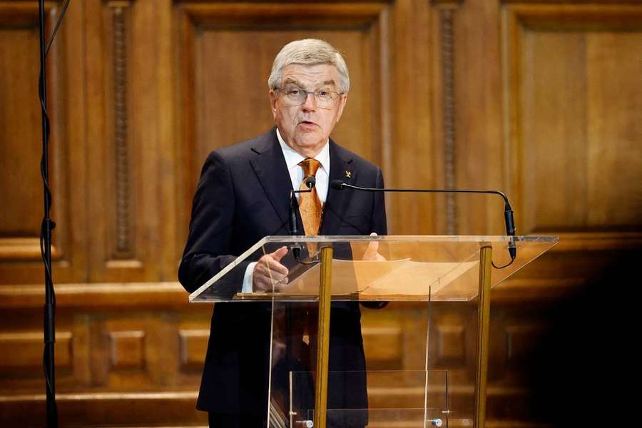 Thomas Bach à Paris le mois dernier.