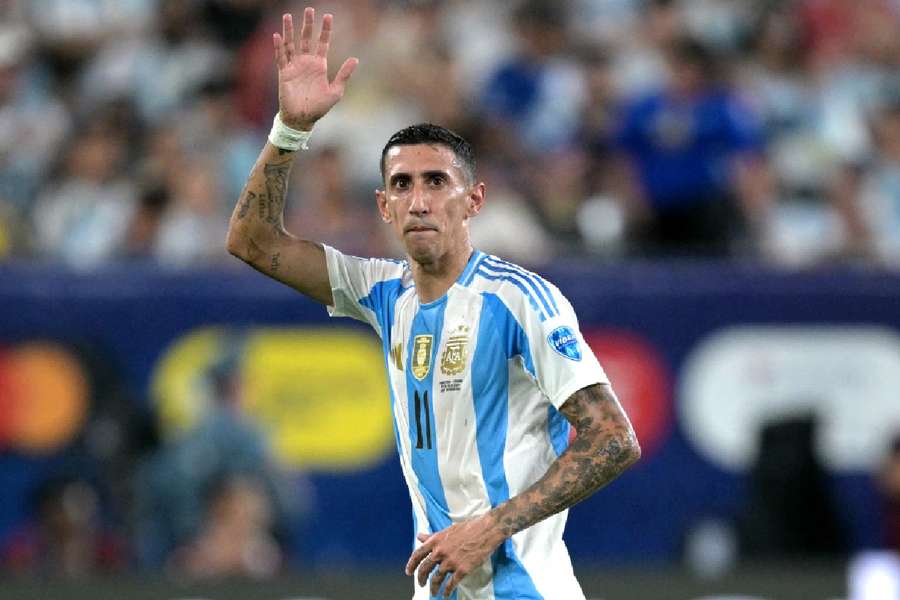 Di María deu adeus à seleção argentina na grande decisão da Copa América 2024