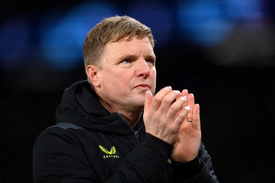 Newcastle manager Eddie Howe