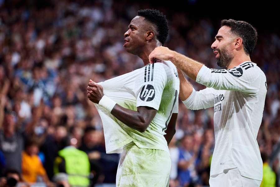 Vinicius maakte de 2-0 voor Real Madrid tegen Villarreal