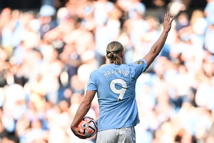 Haaland, o camisa 9 do Manchester City