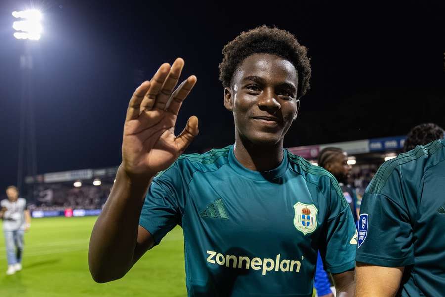 Jadiel Pereira da Gama became the youngest Eredivisie player in history