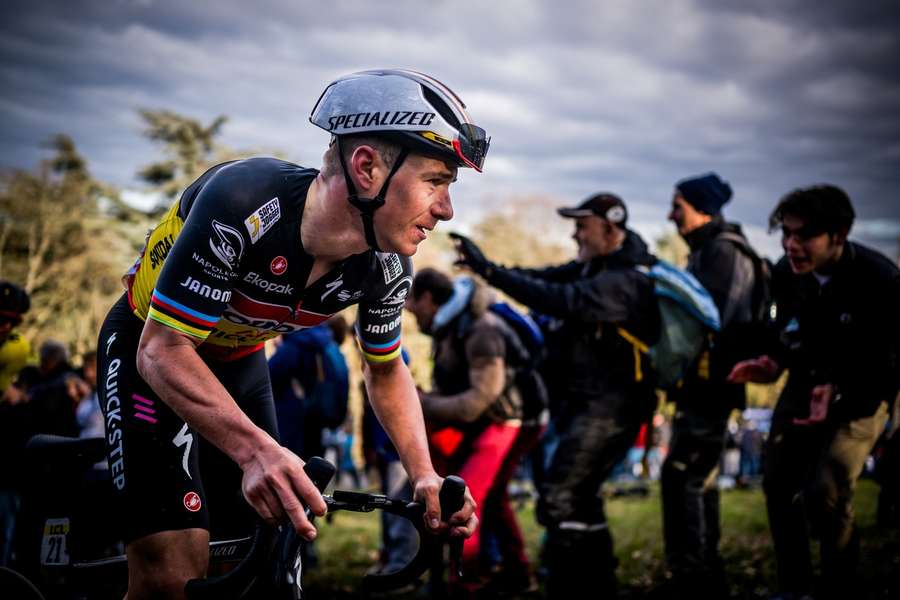 Evenepoel op de fiets