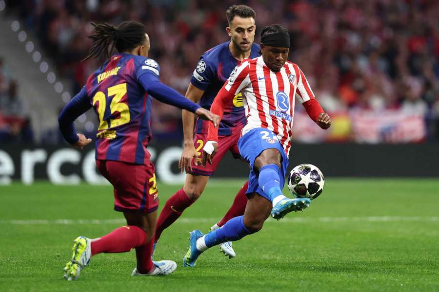 Simeone hails "breathtaking" Lookman for crucial Atletico Madrid goal against Barcelona