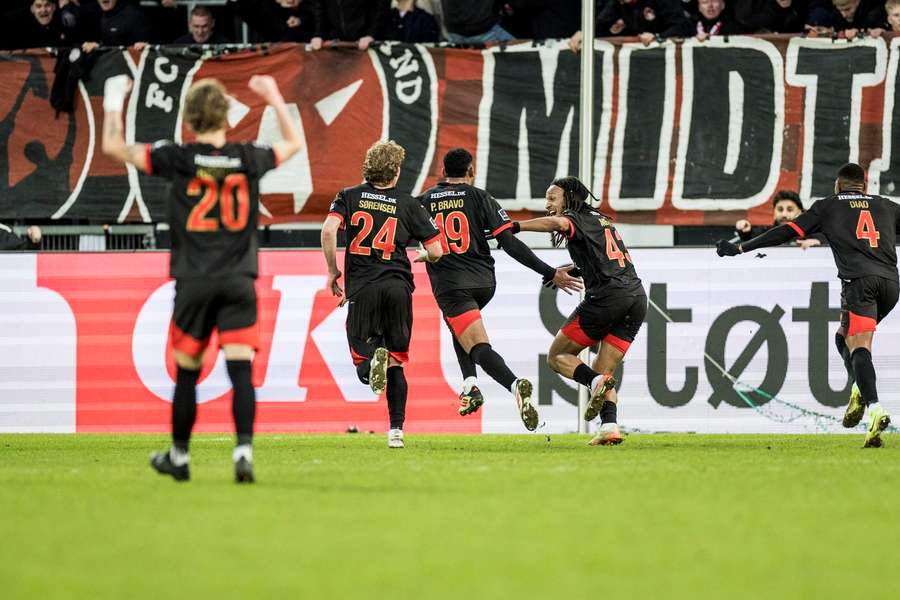 FC Midtjylland were in superb form on Sunday afternoon