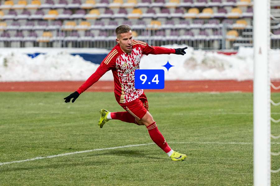 Rymarenko podal podľa Flashscore najlepší individuálny výkon v tejto sezóne Niké ligy.