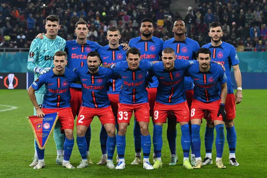 FCSB înaintea partidei cu Olympiacos