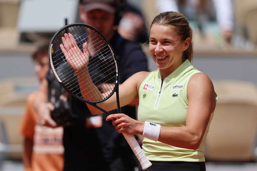 Maja Chwalinska, más que satisfecha en Roland Garros Maja Chwalinska, más que satisfecha en Roland Garros