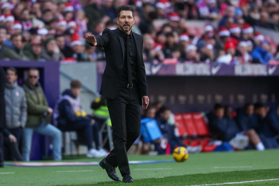 Simeone is looking to lead Atletico to another title