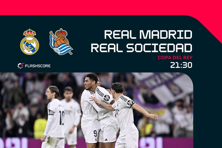 El Madrid quiere avanzar a la gran final de la Copa del Rey.