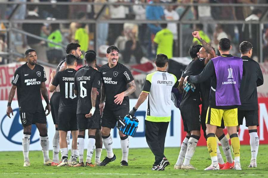 Botafogo celebra triunfo