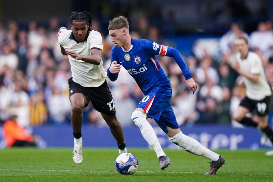 Palmer, con el brazalete de capitán