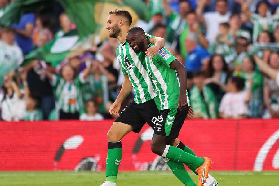 Sabaly ha aperto le marcature in Betis-Rayo