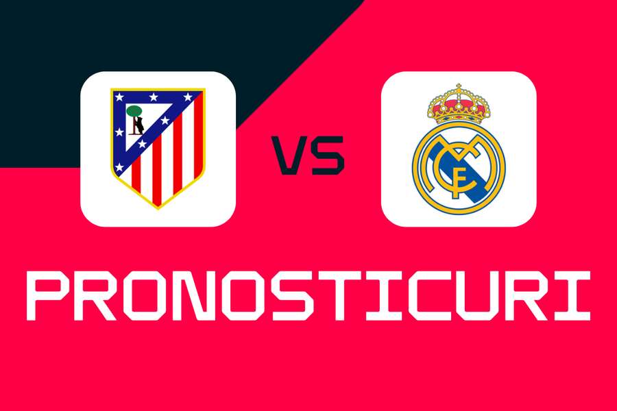 Atletico Madrid - Real Madrid: Pronosticuri, cele mai bune pariuri și cote Supercupa Spaniei