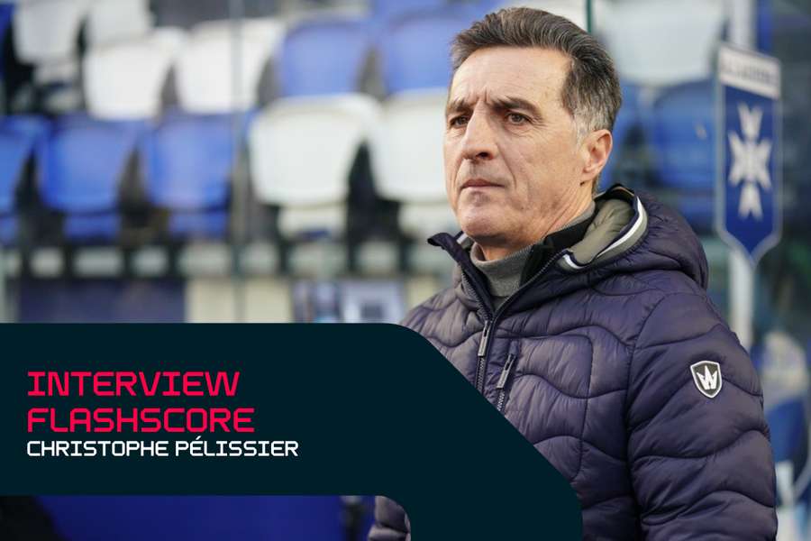 Christophe Pélissier avant la rencontre entre l'AJ Auxerre et Toulouse en Ligue 1, le 9 février dernier. 