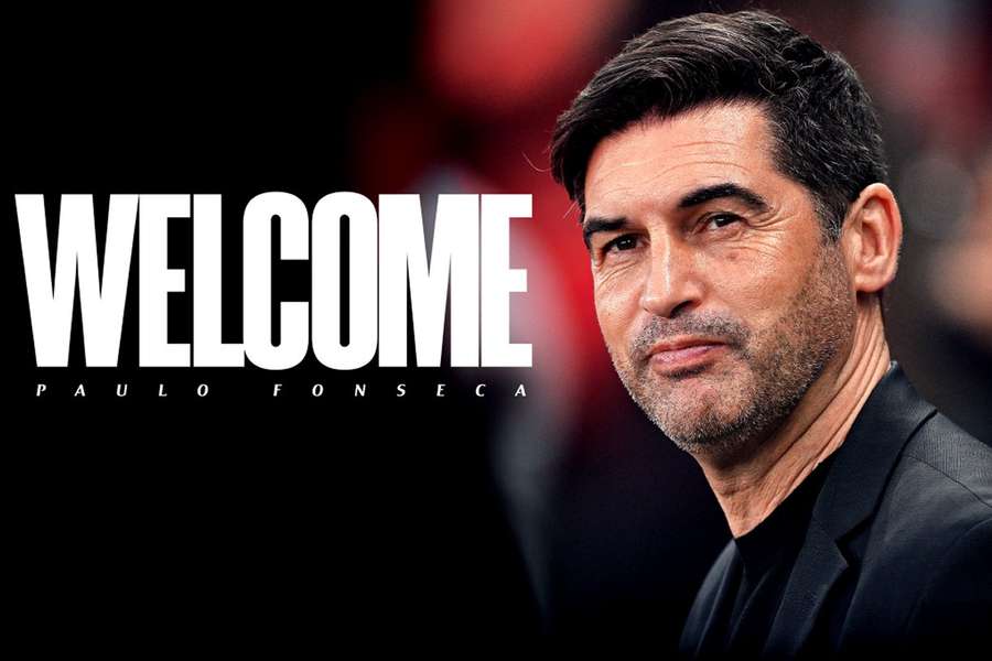 AC Milan announce appointment of Fonseca as new coach