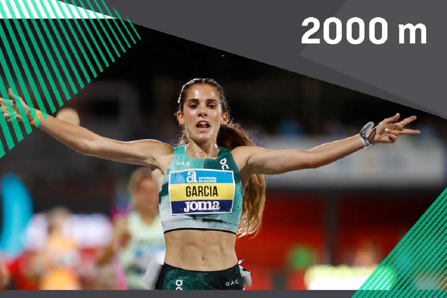 Marta García ha batido el récord de España de 2.000 metros en casi 10 segundos