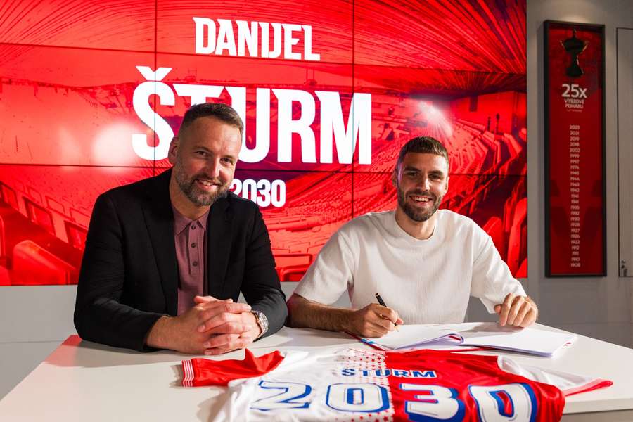 Danijel Šturm mění Sigmu Olomouc za Slavii.