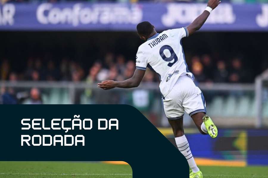 Marcus Thuram marcou dois gols para a Inter no fim de semana