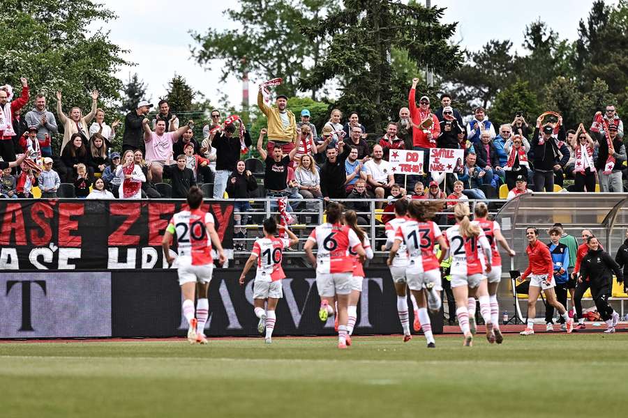 Fotbalistky Slavie vyhrály domácí pohár celkem šestkrát.
