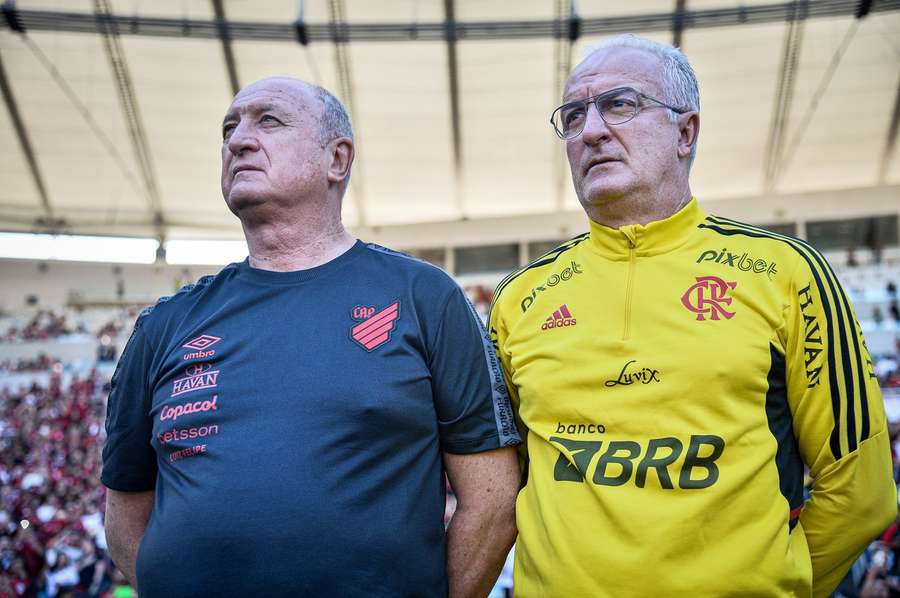 Final da Libertadores vai desempatar retrospecto entre Felipão e Dorival