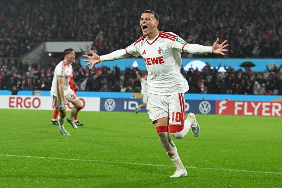 Said El Mala bejubelt das 3:0 gegen Union Berlin. Said El Mala bejubelt das 3:0 gegen Union Berlin.