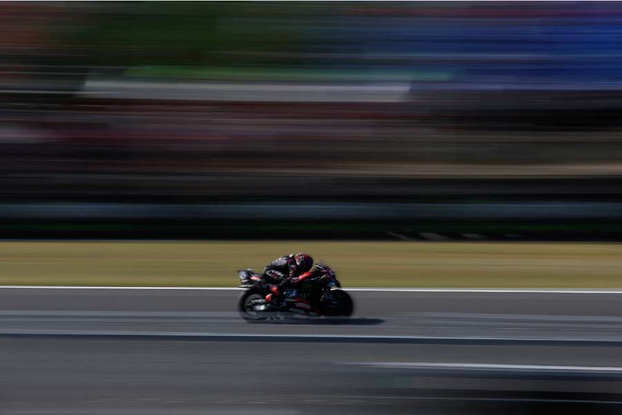 Jorge Martin in qualifying action