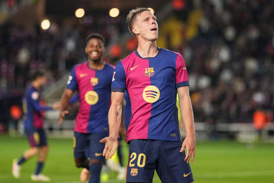 Dani Olmo garantiu a vitória do Barcelona sobre o Mallorca Dani Olmo garantiu a vitória do Barcelona sobre o Mallorca