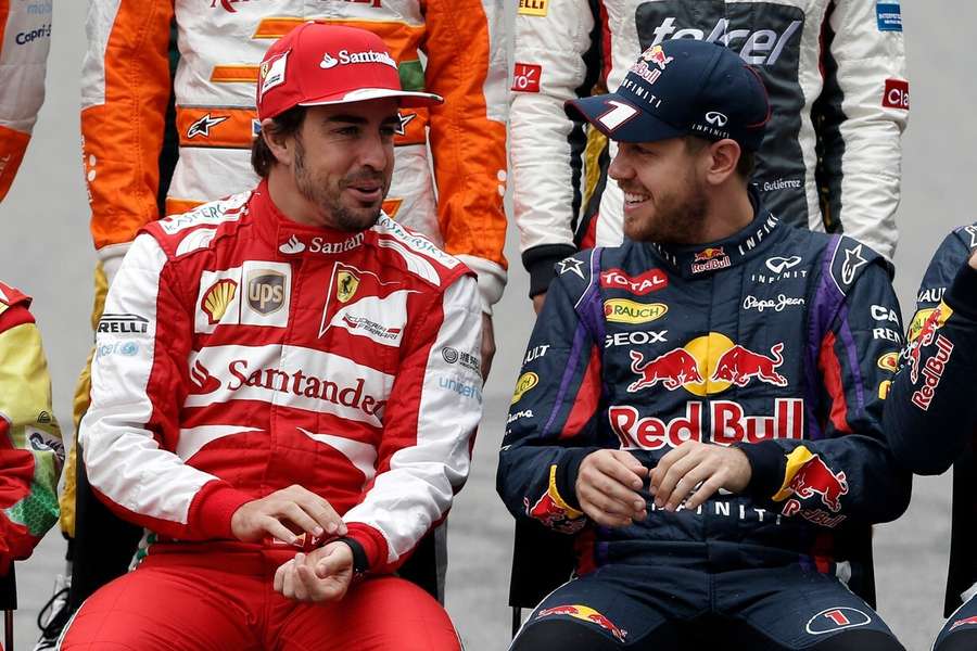 Mit Fernando Alonso hat sich Vettel immer bestens verstanden