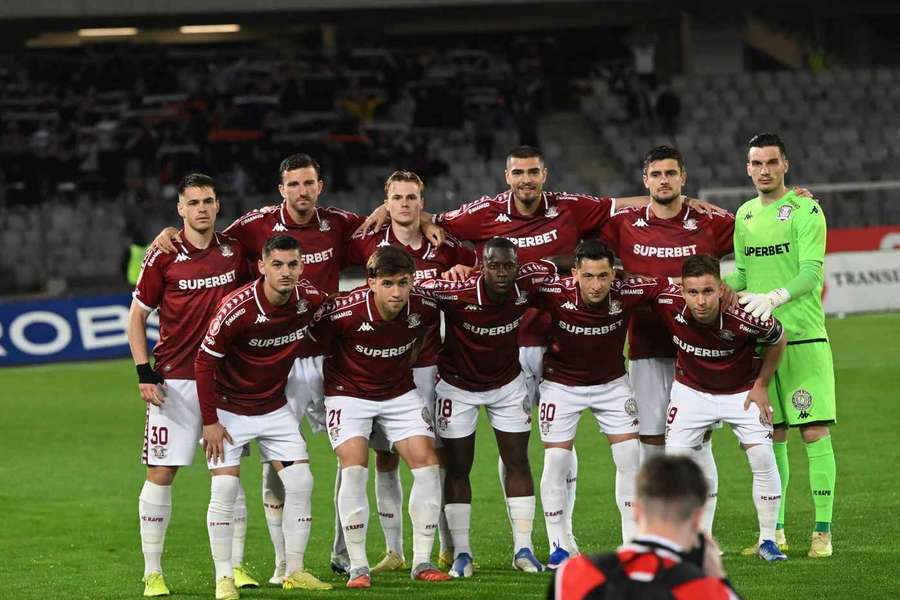 Rapid la meciul cu ”U” din luna mai din Superligă