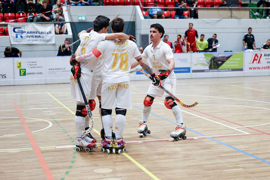 Portugal celebra el gol Portugal celebra el gol