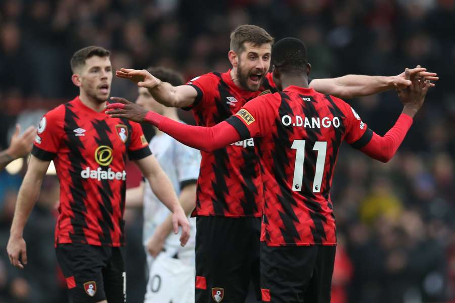 O Bournemouth saiu da última posição