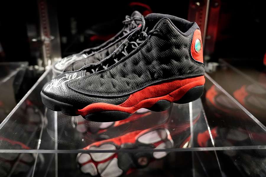 NBA icon Michael Jordan's sneakers fetch auction record $2.2m